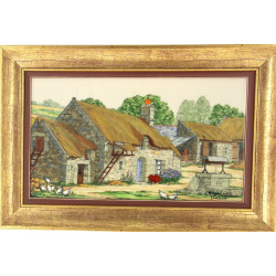 NEDELEC à Quimper - "Cour de ferme et ch
