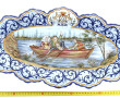 HB Henriot QUIMPER France - Plat de form