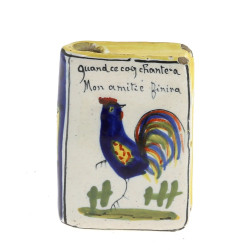 Henriot (non marqué) - Secouette en faïe