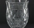 BACCARAT - Vase en cristal, signé, H 22,