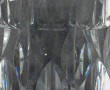 BACCARAT - Vase en cristal, signé, H 22,