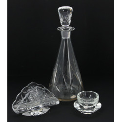 Carafe ancienne avec bouchon, H 29,5 cm 