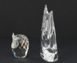 DAUM France - Sculpture en cristal repré