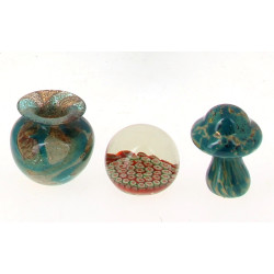 MOLINO à Murano - Petit vase boule en ve