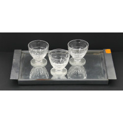 BACCARAT - 8 verres à porto en cristal, 