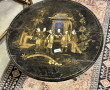 Petite table guéridon Napoléon III à pla