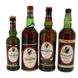 Lot de 4 bouteilles: 1 B Rhum Negrita 10