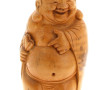 CHINE - Bouddha rieur, statuette en bamb