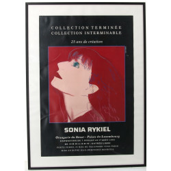 SONIA RYKIEL / ANDY WARHOL - Affichette 