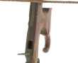 Arbalète décorative en bois, crosse en n