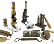 Lot de divers comprenant microscopes anc