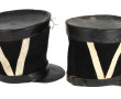 Deux chapeaux de grognard avec petits lo