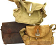 Lot militaria en carton dont 3 gourdes e
