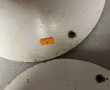 Paire de lampes de jardin, à piètement m