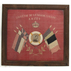 WWI - Encadrement "Souvenir de la Grande