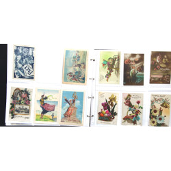 Collection de CPA illustrées sur le thèm
