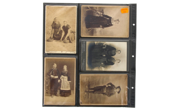 BRETAGNE - Lot de 10 cartes photos ancie