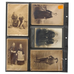 BRETAGNE - Lot de 10 cartes photos ancie