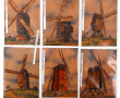 MOULINS - Série de 42 CP sur les Moulins