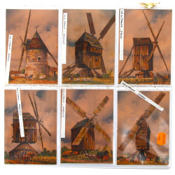 MOULINS - Série de 42 CP sur les Moulins
