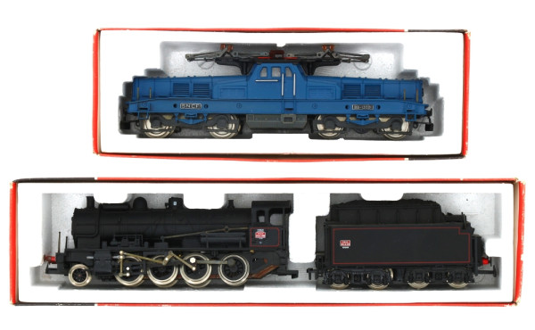 JOUEF - Lot de 2 locomotives vendues en 