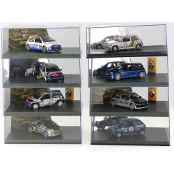 RENAULT - Lot de 8 voitures de course, e
