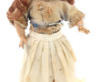 Poupée ancienne, tête en porcelaine marq