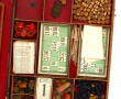 Coffret de jeux de société ancien (boîte