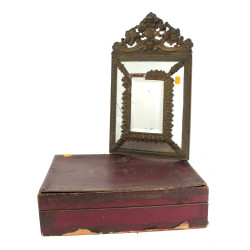 Coffret de jeux de société ancien (boîte