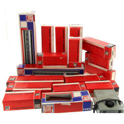 JOUEF - Lot de 12 wagons, 1 locotracteur
