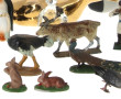 Lot de petits animaux en plomb et métal 