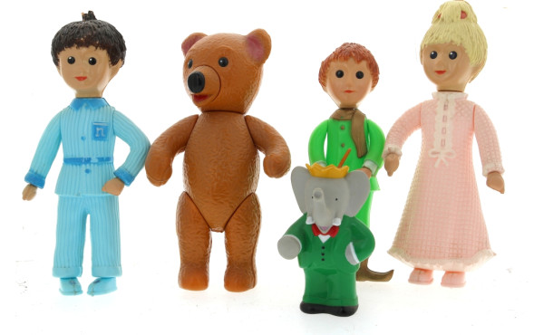 BONNE NUIT LES PETITS - Lot de 4 figurin