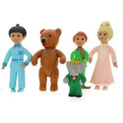 BONNE NUIT LES PETITS - Lot de 4 figurin