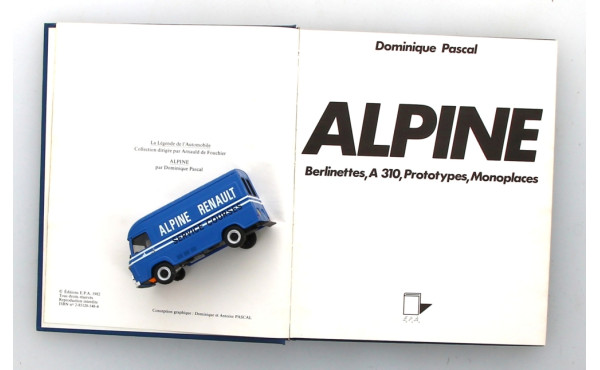 ALPINE - Lot comprenant un ouvrage de Do