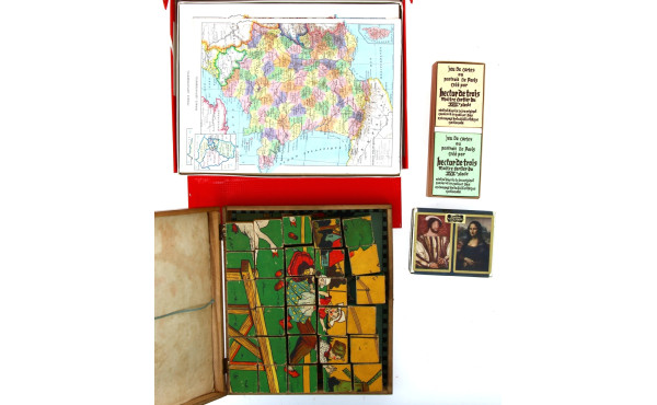 Géographie Larousse en puzzles (3 puzzle