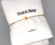 SOAK & SLEEP - Lot comprenant 2 draps de