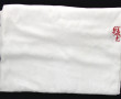 Lot comprenant un drap brodé, 2 draps à 