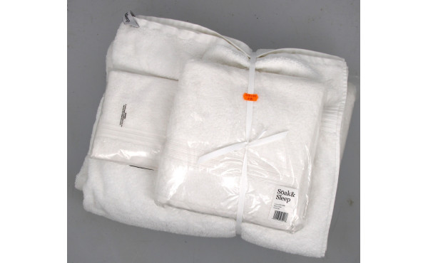 SOAK & SLEEP - Lot comprenant 2 draps de