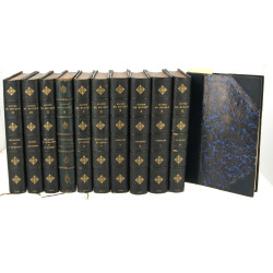 Alfred DE MUSSET - "Œuvres", 11 volumes 