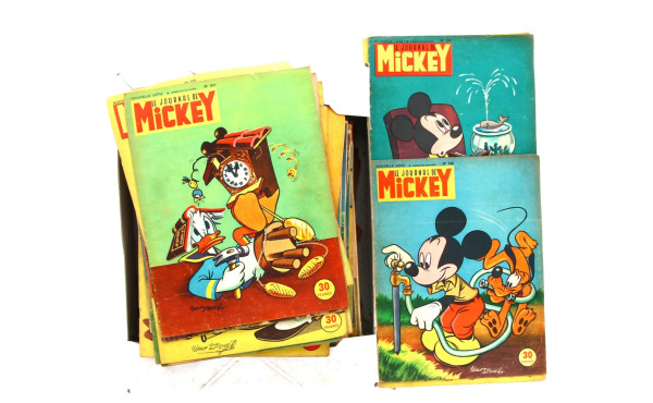 LE JOURNAL DE MICKEY - Carton de magazin