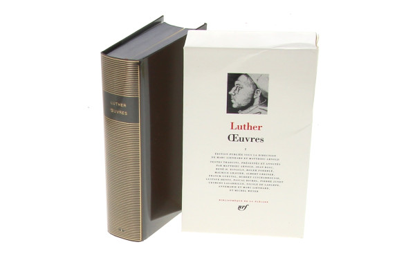 PLEIADE - LUTHER "Œuvres" sous emboitage
