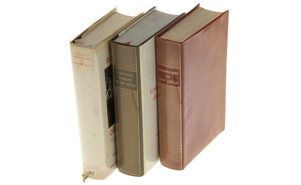 PLEIADE - Lot de 3 ouvrages de la collec
