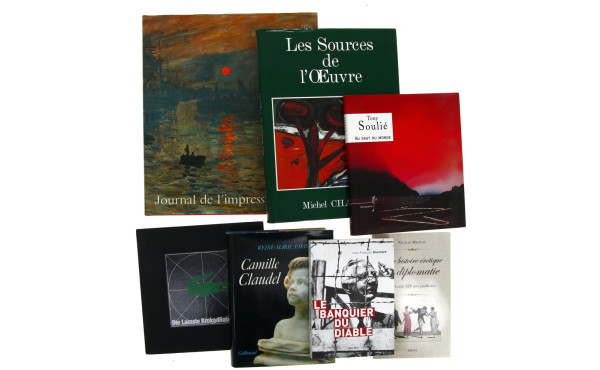 Thème ART - Lot de livres : René-Marie P