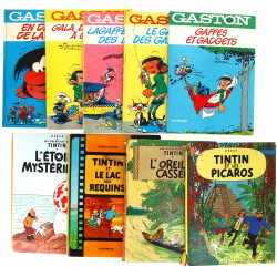 Lot de 20 BD rigides, 1 souple dont Gast