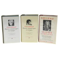 PLEIADE - Lot de 3 ouvrages de la collec