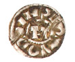 Denier en argent Italie Lucca époque méd