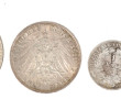Lot de 4 monnaies argent: - LIBERTY - 