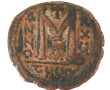EMPIRE BYZANTIN Justinien 1er - Follis e