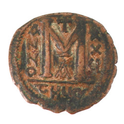 EMPIRE BYZANTIN Justinien 1er - Follis e