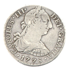 8 reales 1778 Carlos III Royaume d'Espag